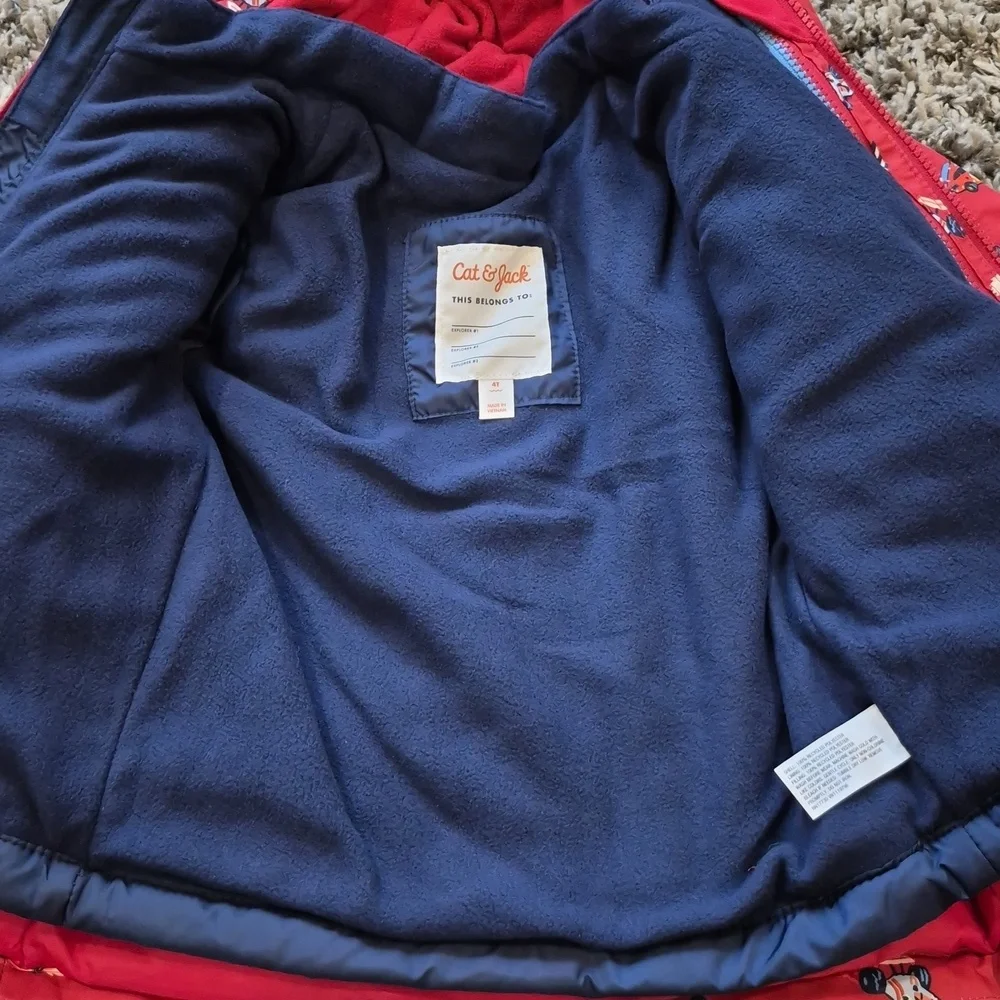 Cat and Jack Racecar 3-in-1 Snowplay Jacket